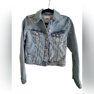 Zara Women's Classic Blue Jean Jacket